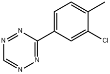3-(3'-Chlor-p-tolyl)-s-tetrazin Structure