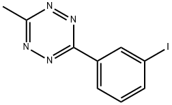 3-(3-Iodophenyl)-6-methyl-1,2,4,5-tetrazine Structure
