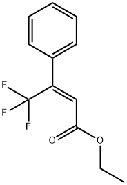 2-Butenoic acid, 4,4,4-trifluoro-3-phenyl-, ethyl ester, (2Z)-