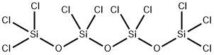 Tetrasiloxane, 1,1,1,3,3,5,5,7,7,7-decachloro- Structure