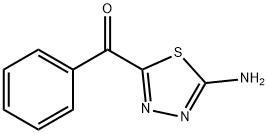 Methanone, (5-amino-1,3,4-thiadiazol-2-yl)phenyl- 结构式