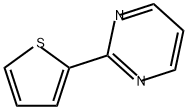 Pyrimidine, 2-(2-thienyl)- Structure
