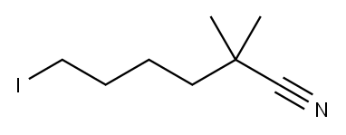 Hexanenitrile, 6-iodo-2,2-dimethyl-
