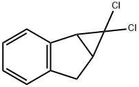 Cycloprop[a]indene, 1,1-dichloro-1,1a,6,6a-tetrahydro- Structure