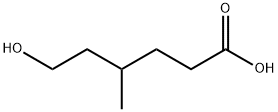 Hexanoic acid, 6-hydroxy-4-methyl- Structure