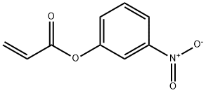 2-Propenoic acid, 3-nitrophenyl ester Structure