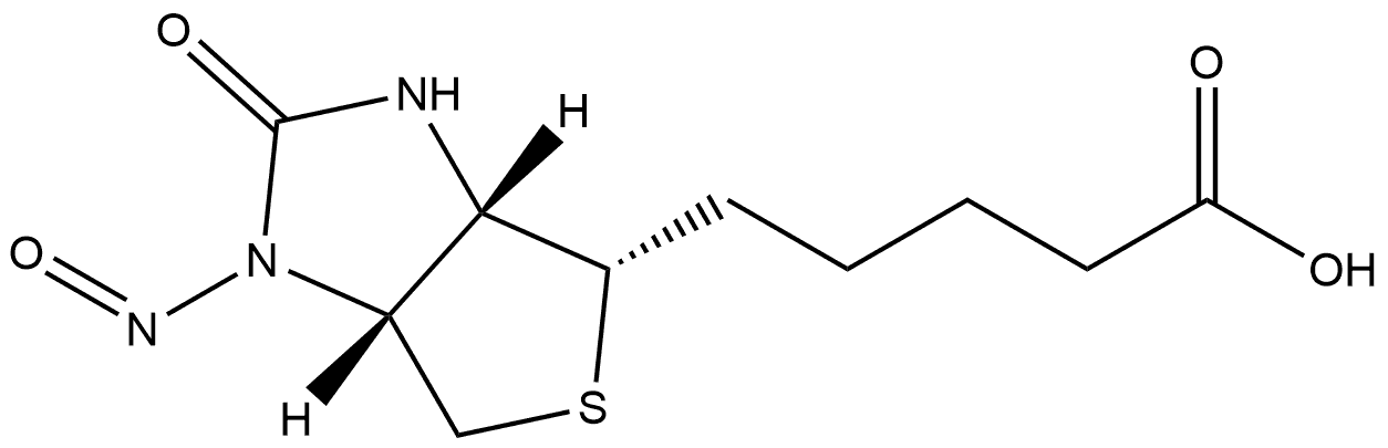 1′-亚硝基生物素,56859-26-8,结构式
