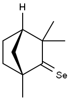 Bicyclo[2.2.1]heptane-2-selone, 1,3,3-trimethyl-, (1R,4S)- Structure
