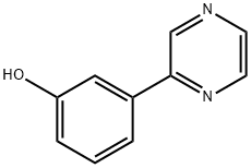 3-(pyrazin-2-yl)phenol Structure