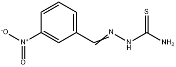 Hydrazinecarbothioamide, 2-[(3-nitrophenyl)methylene]- Structure