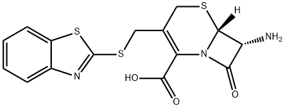 头孢噻肟杂质 结构式