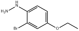 57279-75-1 Hydrazine, (2-bromo-4-ethoxyphenyl)-