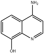 8-Quinolinol, 4-amino- Structure