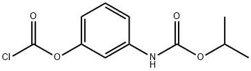 Carbonochloridic acid, 3-[[(1-methylethoxy)carbonyl]amino]phenyl ester (9CI)