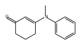 2-Cyclohexen-1-one, 3-(methylphenylamino)-