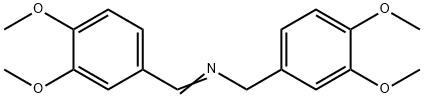 1-(3,4-Dimethoxyphenyl)-N-[(3,4-dimethoxyphenyl)methyl]methanimine Struktur