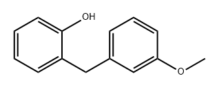 Phenol, 2-[(3-methoxyphenyl)methyl]- Structure