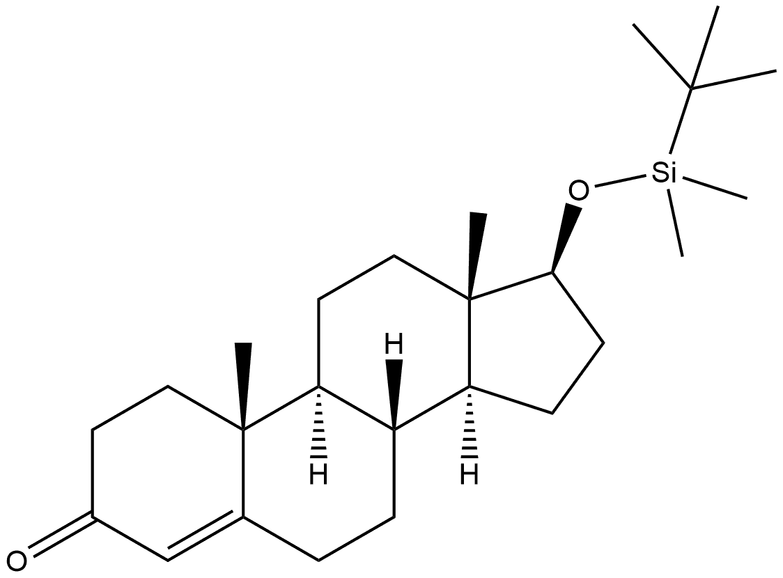 Androst-4-en-3-one, 17-[[(1,1-dimethylethyl)dimethylsilyl]oxy]-, (17β)-