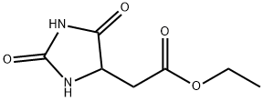 4-Imidazolidineacetic acid, 2,5-dioxo-, ethyl ester Structure