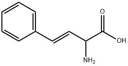3-Butenoic acid, 2-amino-4-phenyl-, (3E)- 结构式