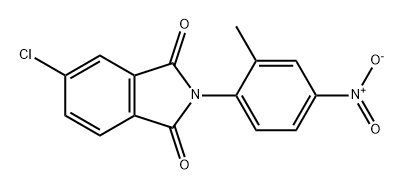 1H-Isoindole-1,3(2H)-dione, 5-chloro-2-(2-methyl-4-nitrophenyl)-