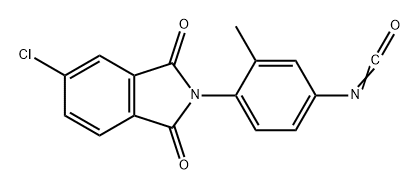 1H-Isoindole-1,3(2H)-dione, 5-chloro-2-(4-isocyanato-2-methylphenyl)-