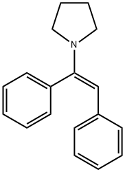 Pyrrolidine, 1-[(1E)-1,2-diphenylethenyl]-