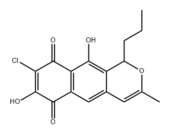 氯醌菌素, 585533-78-4, 结构式
