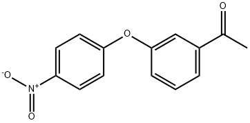 Ethanone, 1-[3-(4-nitrophenoxy)phenyl]- Struktur