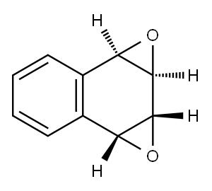Naphtho[1,2-b:3,4-b']bisoxirene, 1a,1b,2a,6b-tetrahydro-, (1aR,1bR,2aR,6bR)-rel- Struktur