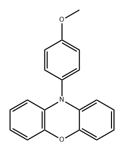 10H-Phenoxazine, 10-(4-methoxyphenyl)- Structure