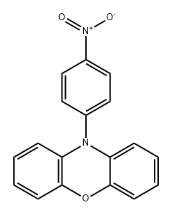 10H-Phenoxazine, 10-(4-nitrophenyl)- Structure