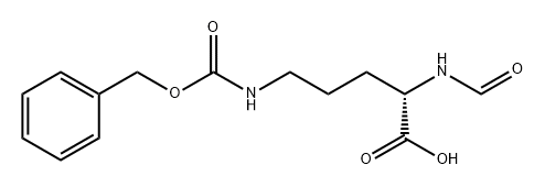 L-Ornithine, N2-formyl-N5-[(phenylmethoxy)carbonyl]-
