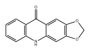1,3-Dioxolo[4,5-b]acridin-10(5H)-one Structure