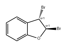 Benzofuran, 2,3-dibromo-2,3-dihydro-, (2R,3S)-rel-