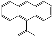 Anthracene, 9-(1-methylethenyl)- Structure