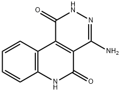 4-amino-2,6-dihydro-Pyridazino[4,5-c]quinoline-1,5-dione 结构式