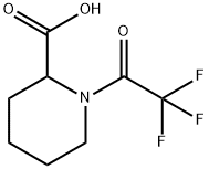 1-(2,2,2-Trifluoroacetyl)piperidine-2-carboxylic Acid Structure