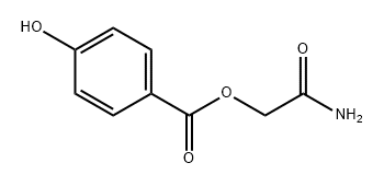 Benzoic acid, 4-hydroxy-, 2-amino-2-oxoethyl ester