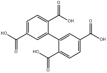 [1,1'-Biphenyl]-2,2',5,5'-tetracarboxylic acid Structure