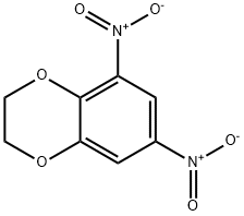 1,4-Benzodioxin, 2,3-dihydro-5,7-dinitro- Structure