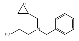 Ethanol, 2-[(2-oxiranylmethyl)(phenylmethyl)amino]- Structure