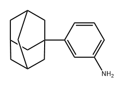 3-(1-金刚烷基)苯胺, 60029-40-5, 结构式