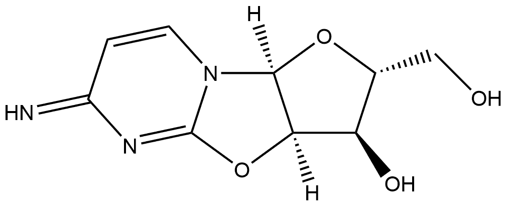 6H-Furo[2',3':4,5]oxazolo[3,2-a]pyrimidine-2-methanol, 2,3,3a,9a-tetrahydro-3-hydroxy-6-imino-, [2R-(2α,3β,3aα,9aα)]- (9CI)|阿糖胞苷杂质43