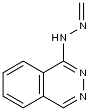 Formaldehyde, 2-(1-phthalazinyl)hydrazone Structure