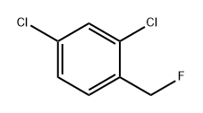 Benzene, 2,4-dichloro-1-(fluoromethyl)- Struktur