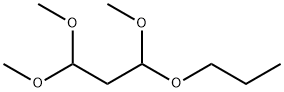 Propane, 1,1,3-trimethoxy-3-propoxy- Structure