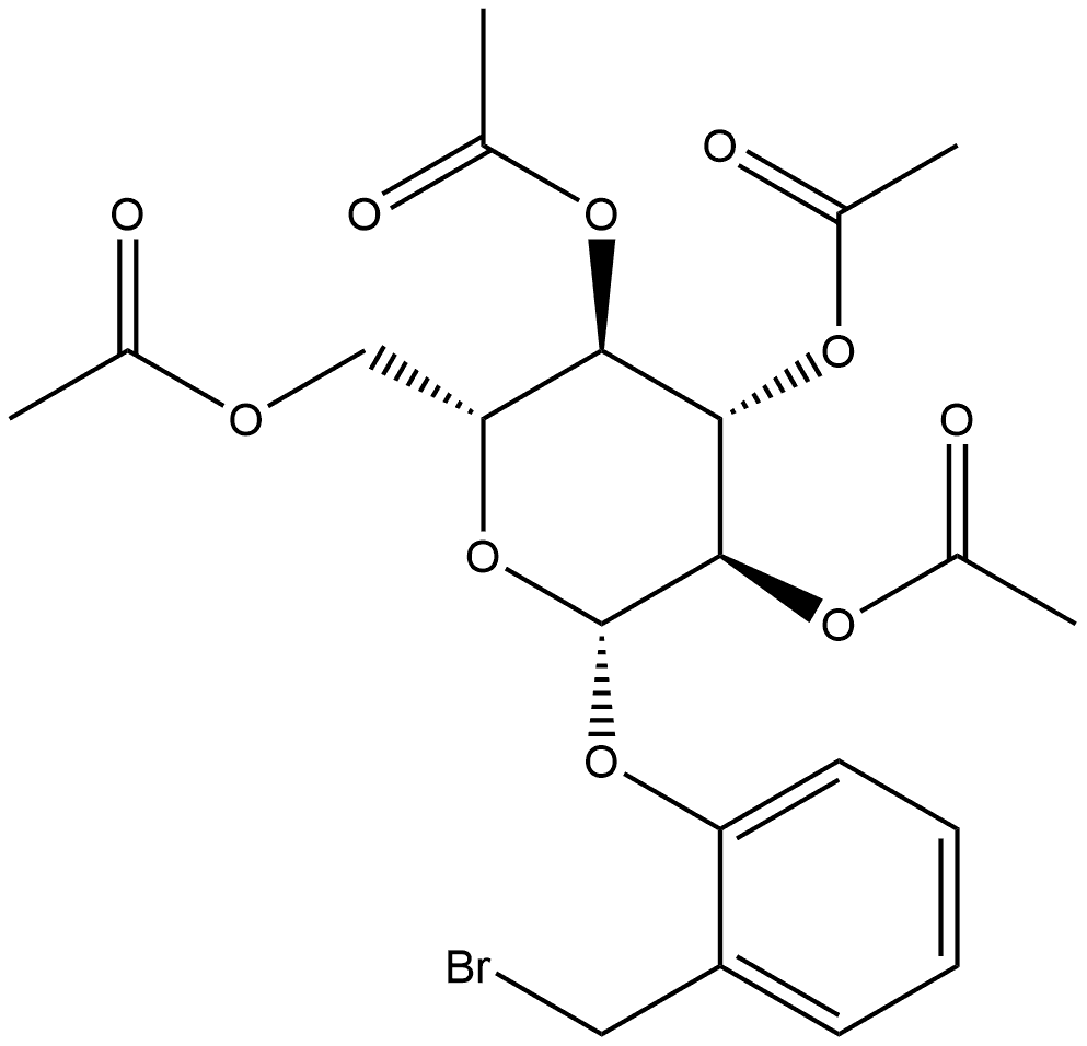 β-D-Glucopyranoside, 2-(bromomethyl)phenyl, 2,3,4,6-tetraacetate