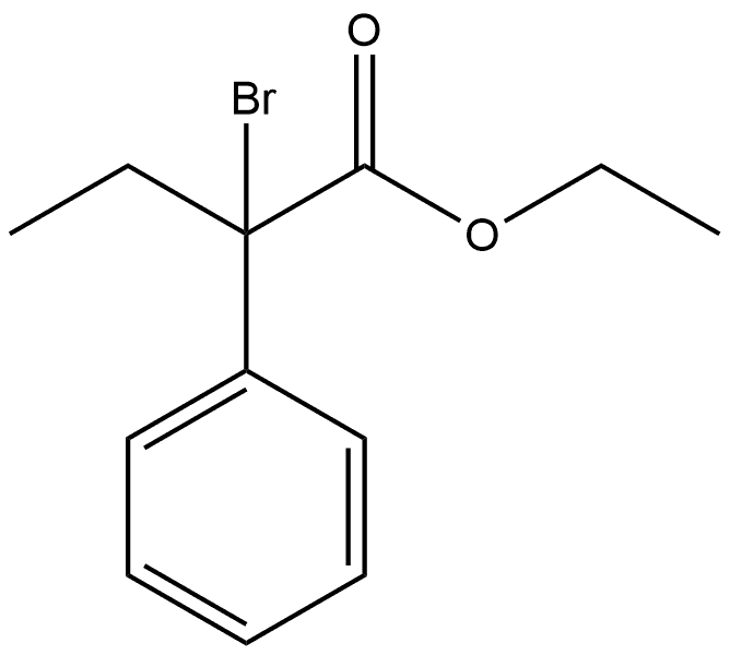 Benzeneacetic acid, α-bromo-α-ethyl-, ethyl ester