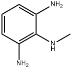 1,2,3-Benzenetriamine, N2-methyl- Structure